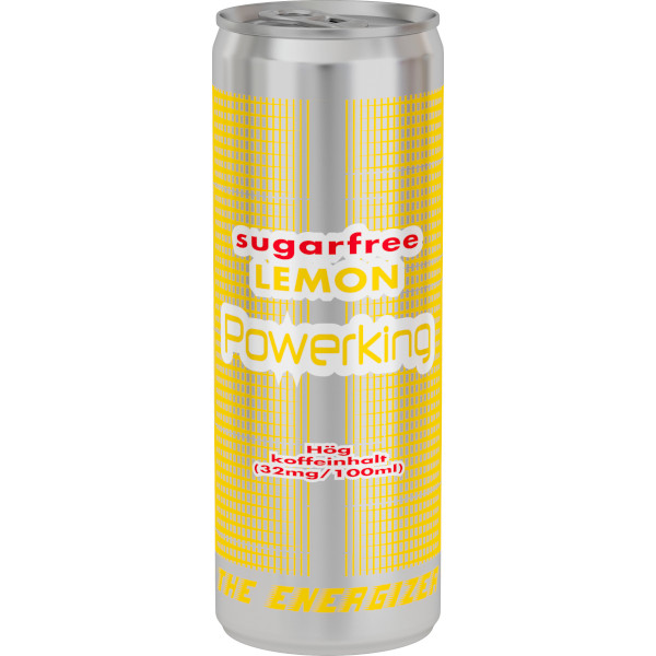 Powerking Energidryck Lemon