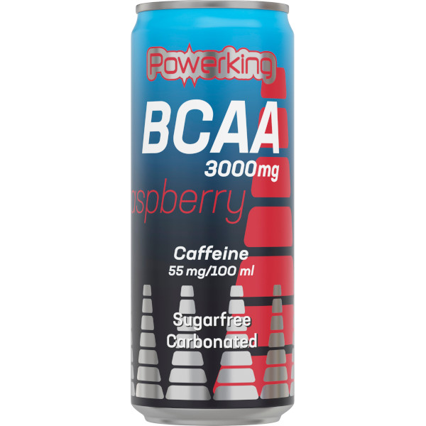 Powerking Energidryck BCAA Raspberry