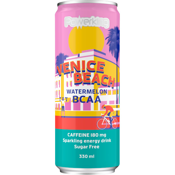 Powerking Energidryck BCAA Venice Beach Watermelon