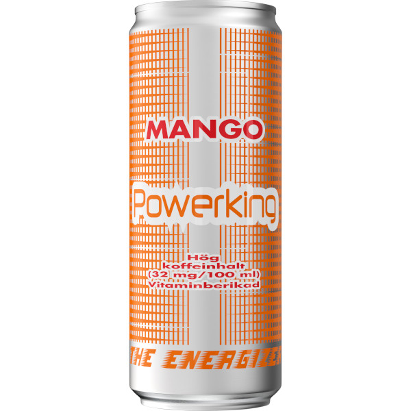 Powerking Energidryck Mango
