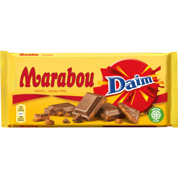 Marabou Chokladkaka Daim