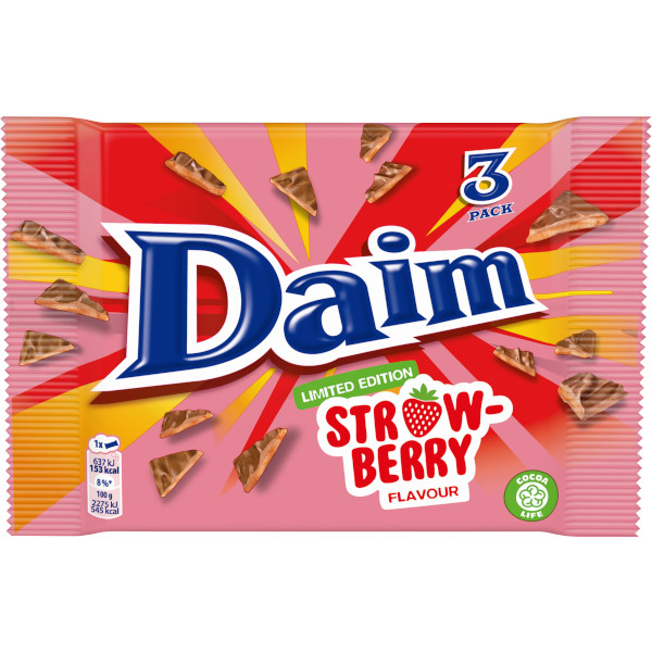 Daim Chokladbit Strawberry