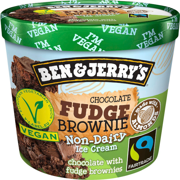 Ben & Jerry's Glass Chocolate Fudge Brownie Non-Dairy