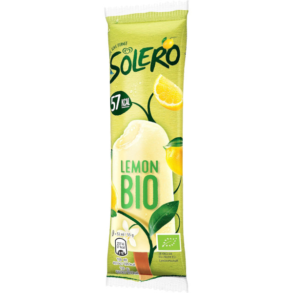 Solero Isglasspinne Lemon Bio