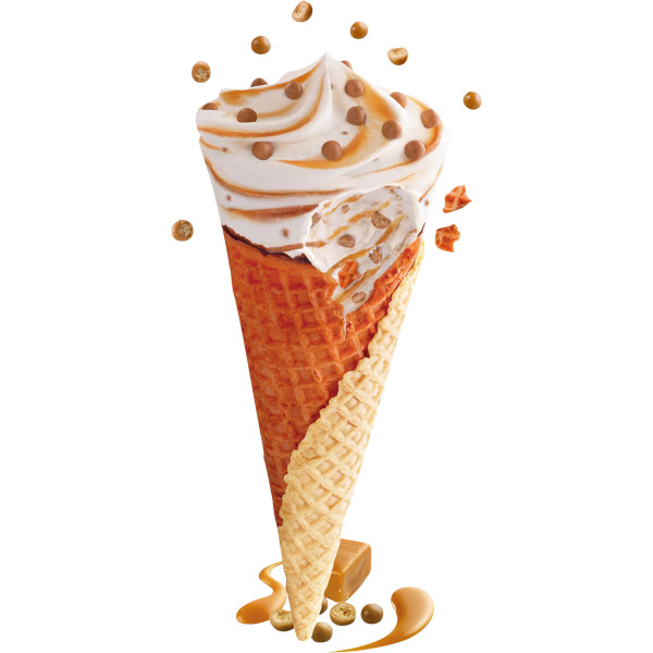 Cornetto (GB Glace) Glasstrut Salted Caramel